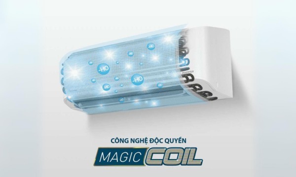 Máy lạnh Toshiba Inverter 2 HP RAS-H18S4KCV2G-V chống bám bẩn Magic Coil
