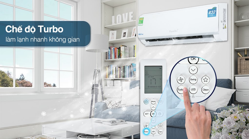 Máy lạnh Funiki Inverter 1 HP HIC09TMU.ST3 - Công nghệ làm lạnh Máy lạnh Funiki Inverter 1 HP HIC09TMU.ST3 - Công nghệ làm lạnh