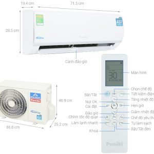 Máy lạnh Funiki Inverter 1 HP HIC09TMU.ST3