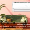 Máy lạnh Sharp Inverter 1.5 HP AH-X13ZEW - Kiểu dáng hiện đại, đường nét mạnh mẽ, phù hợp cho không gian lắp đặt
